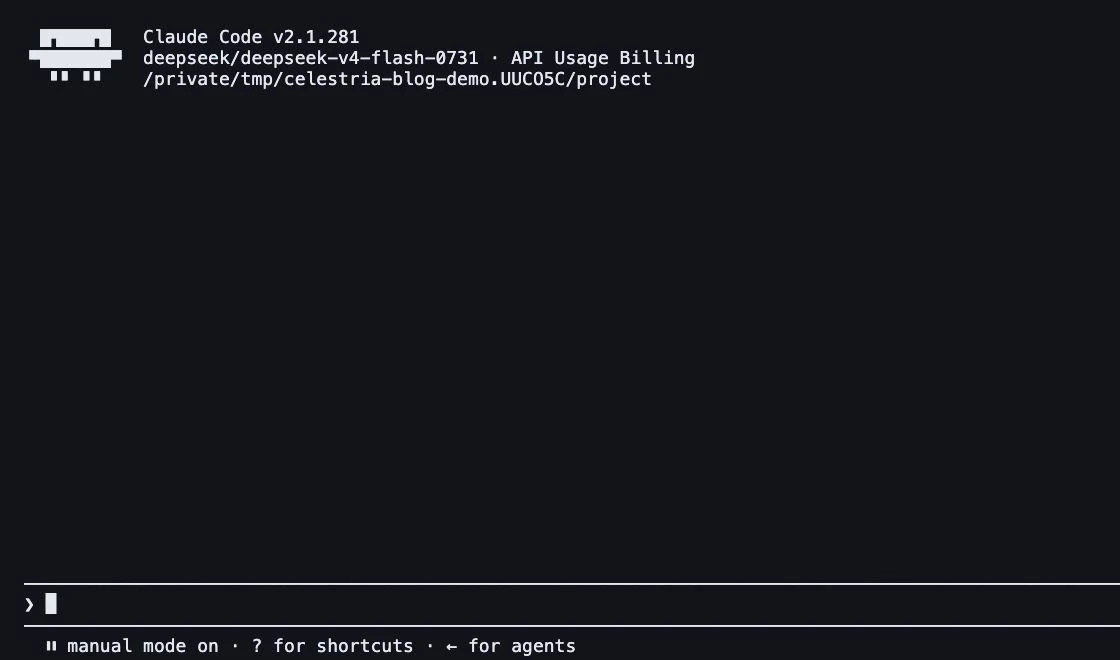 Claude Code с точной версией DeepSeek V4 Flash 0731